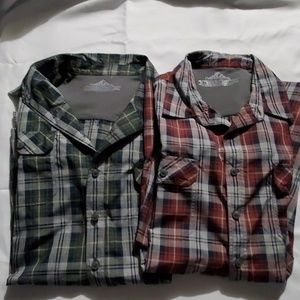 Men's Quick dry button down shirts